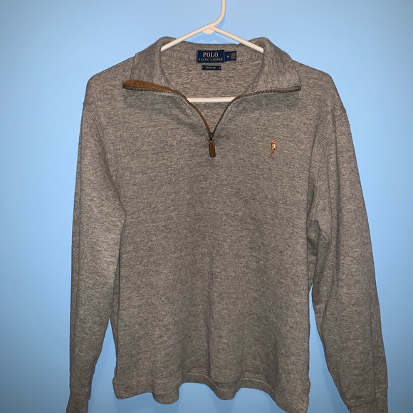 Vintage POLO Ralph Lauren 3/4 Zip Sweater - Picture 2 of 4